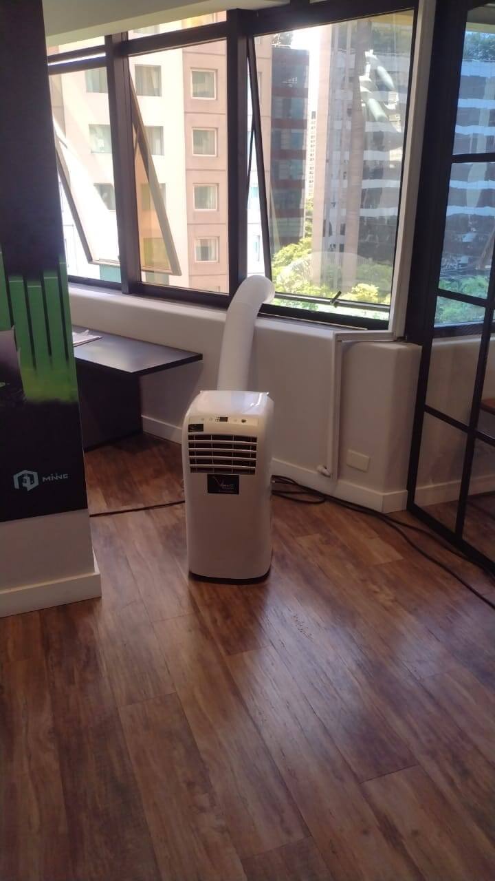 Aluguel de ar condicionado - Ar condicionado portátil 10.000 e 12.000 btu´s 